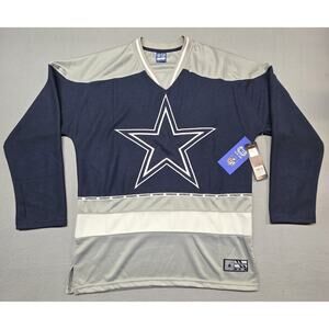 New With Tags Dallas Cowboys NFL Football Star Shirt Navy Small Ultra Game